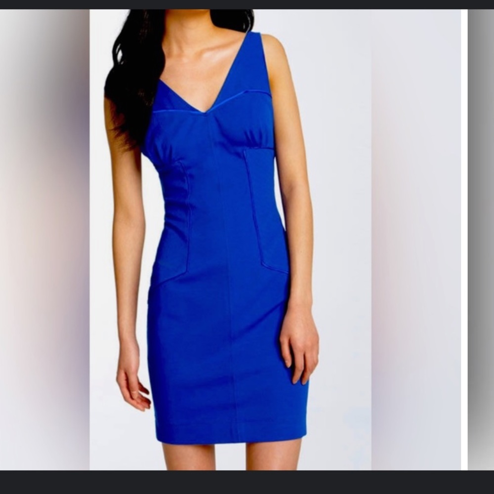 DVF Blue Twila Dress